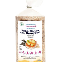 Rice Cakes with Seaweed without Salt, Organic - Kosher