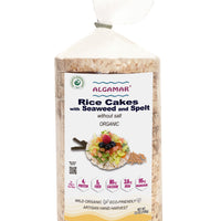 Rice Cakes with Seaweed and Spelt - No Salt, Organic - Kosher