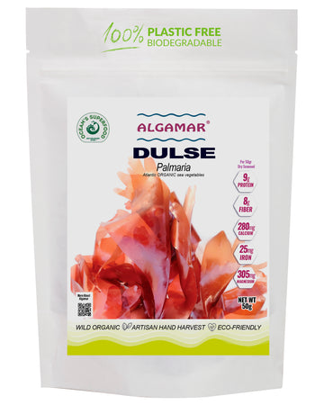 Dulse Palmaria Dried Organic Seaweed