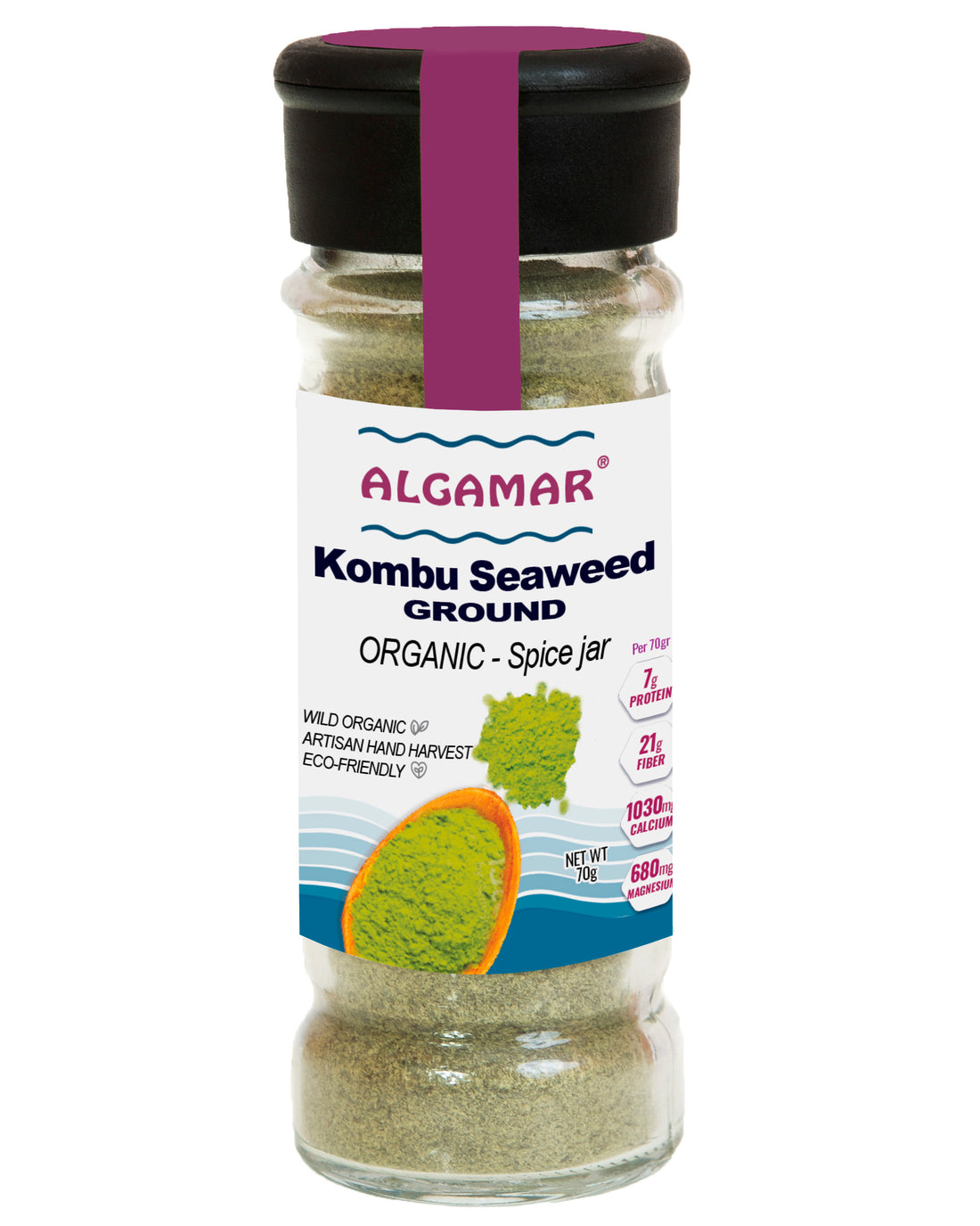 Kombu Seaweed Ground, Organic