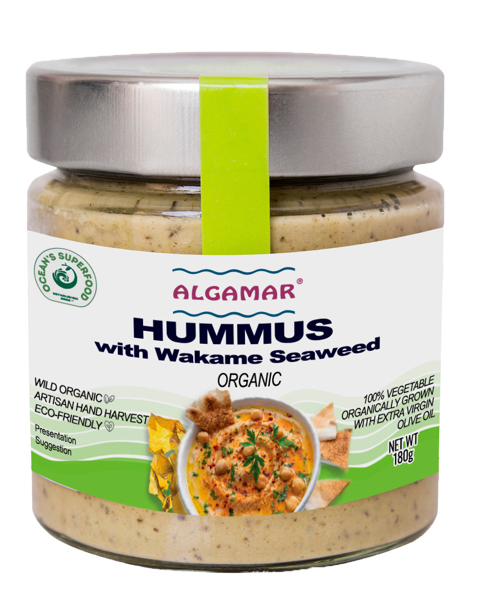 Hummus with Wakame Seaweed, Organic