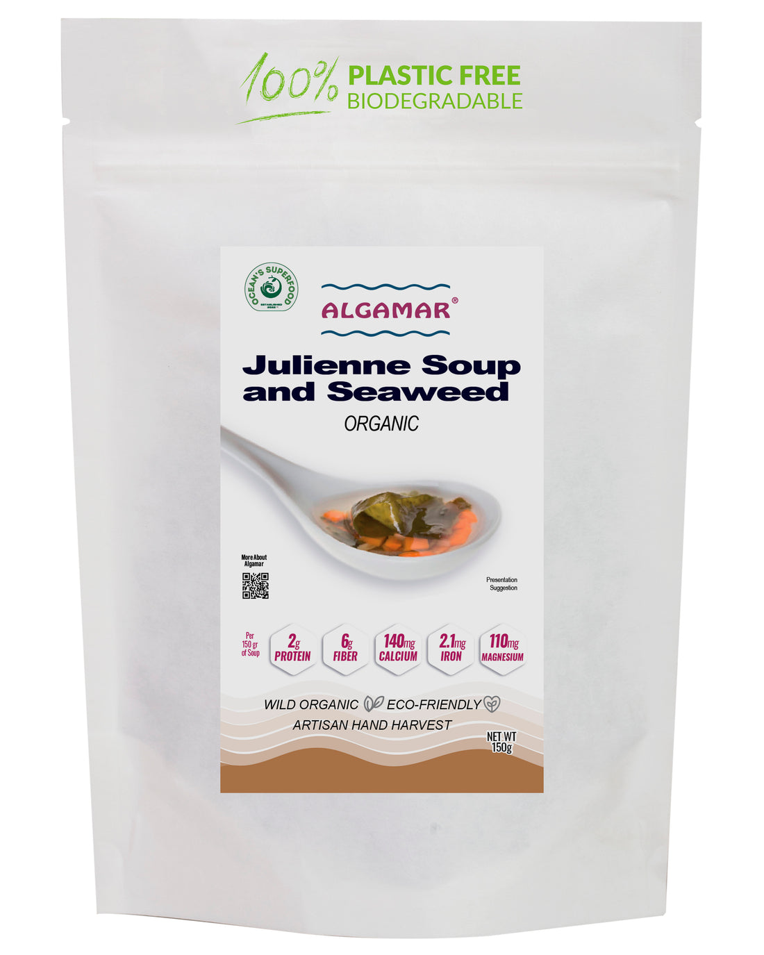 Julienne Soup and Sea Vegetables, Organic