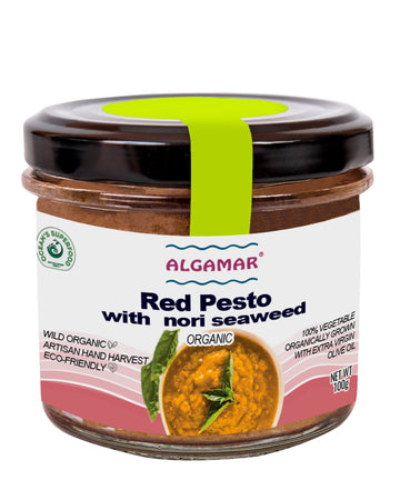 Red Pesto with Nori Seaweed, Organic