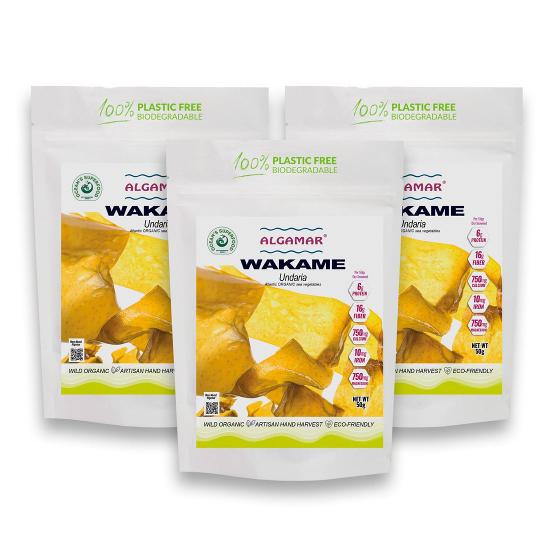 Wakame Undaria Dried Organic - Kosher